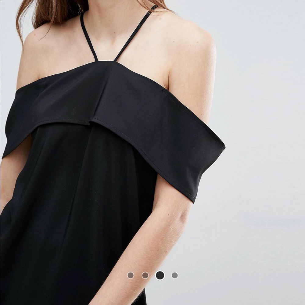 ASOS cold shoulder mini dress